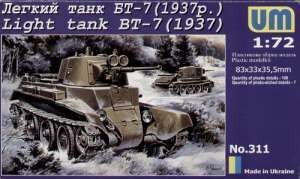 UniModel UMM-72311 Soviet light tank BT-7 (1937) 1/72