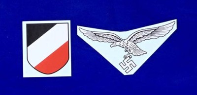 Kora Model HD1007 Decal Luftwaffe Insignia (1935, 1937, 1943) декаль 1/1