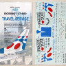 BOA Decals 14450 Boeing 737-800 Fly to Prague 1/144
