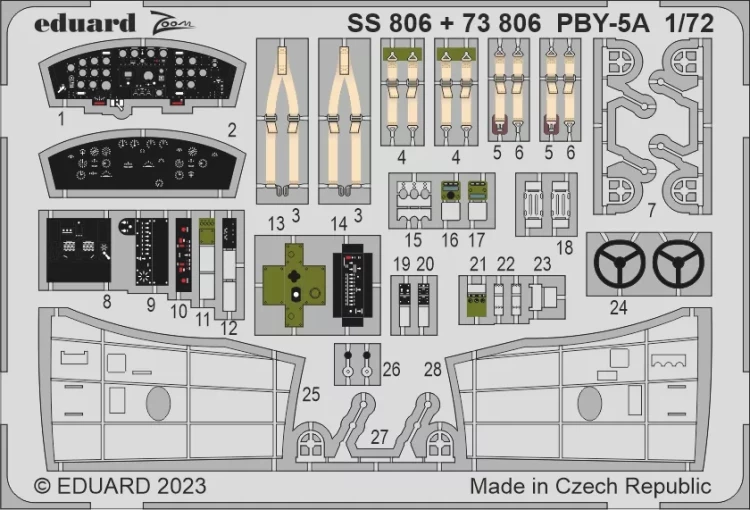 Eduard BIG72176 PBY-5A (H. 200 / ACAD) 1/72