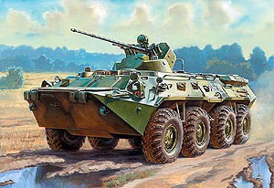 Звезда 3560 Советский БТР-80А 1/35