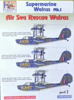 HM Decals HMD-48069 1/48 Decals Superm. Walrus Mk.I Air Sea Rescue