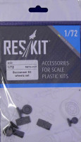 Reskit RS72-0127 Buccaneer S2 wheels set (AIRFIX) 1/72