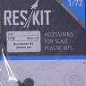 Reskit RS72-0127 Buccaneer S2 wheels set (AIRFIX) 1/72