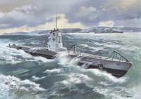 ICM S.009 Германская подводная лодка 2 МВ U-Boat Type IIВ 1/144