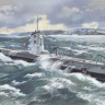 ICM S.009 Германская подводная лодка 2 МВ U-Boat Type IIВ 1/144