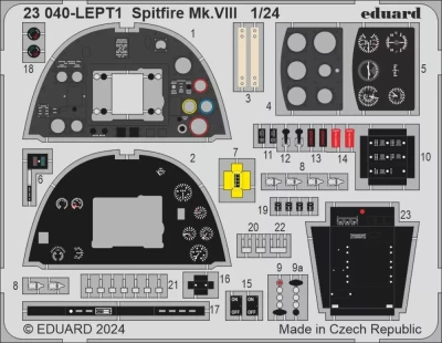 Eduard 23040 SET Spitfire Mk.VIII (AIRF) 1/24