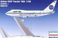 Восточный Экспресс 144153-1 Авиалайнер 747SP "Pan Am" 1984 1/144