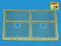 Aber 35G03 Grilles for Pz.Kpfw.VI Tiger I (designed to be used with Academy, Italeri, Tamiya and Zvezda kits) 1/35