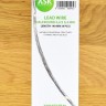 Art Scale 200-T0069 Lead Wire - Half-round 0,6 x 0,4 x 140 mm (9 pcs) No Scale