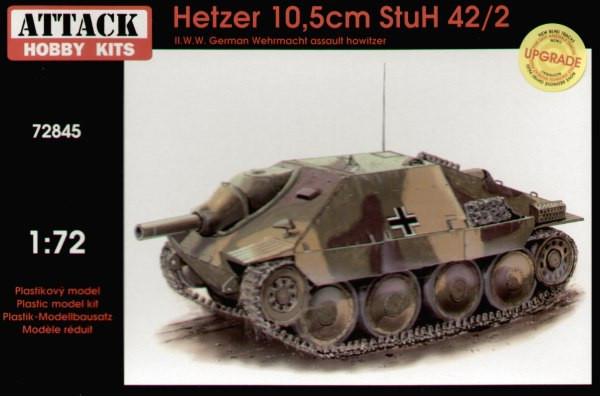 Attack Hobby 72845 HETZER 10,50 cm StuH 42/2 1/72