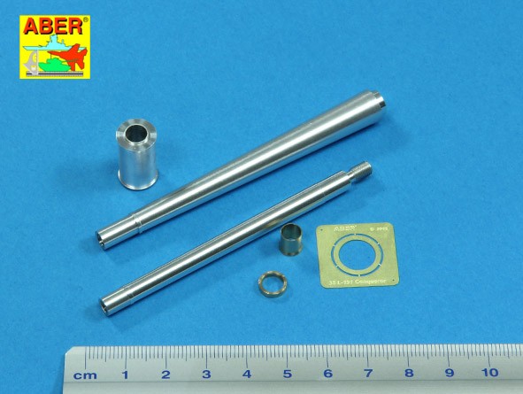 Aber 35 L-191 British 120mm L1A2 barrel for Conqueror British Heavy Tank Mark 2 (designed to be used with Dragon kits) 1/35