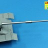 Aber 35L191 British 120mm L1A2 barrel for Conqueror British Heavy Tank Mark 2 (designed to be used with Dragon kits) 1/35