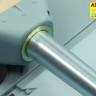 Aber 35 L-191 British 120mm L1A2 barrel for Conqueror British Heavy Tank Mark 2 (designed to be used with Dragon kits) 1/35