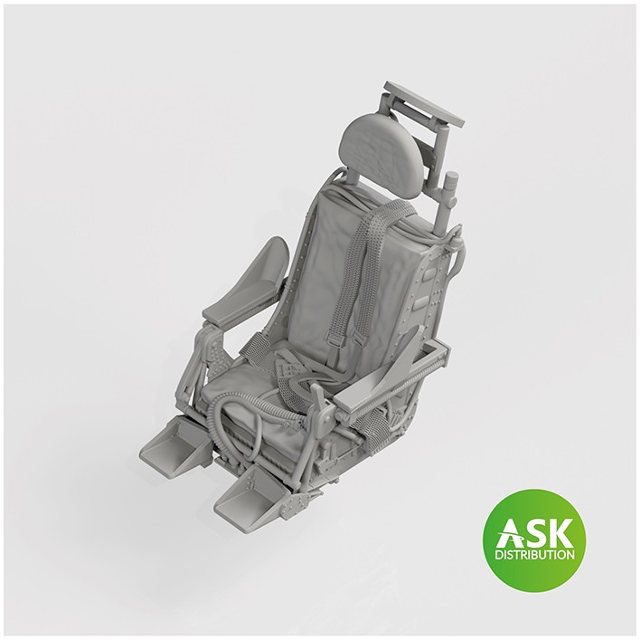 Art Scale 200-A72024 Republic F-84F ejection seat including seatbelts 1/72