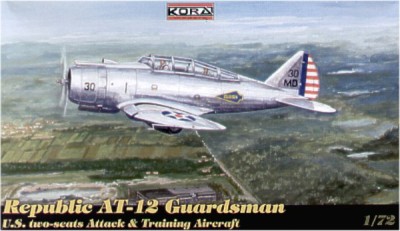 Kora Model 72105 Republic AT-12 Guardsman (US 2-seats aircr.) 1/72