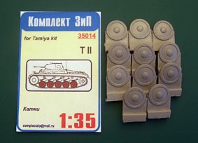 Комплект ЗиП 35014	Катки Pz II