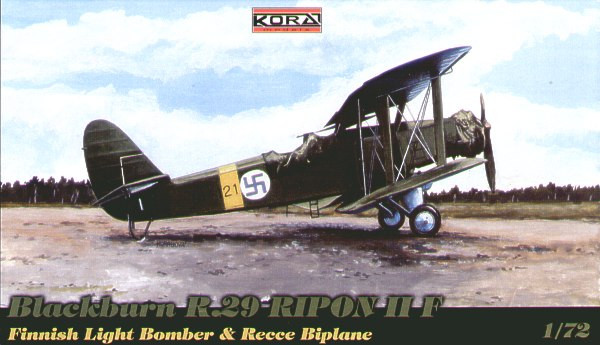 Kora Model 7284 Blackburn R.29 Ripon IIF Finnish Light Bomber 1/72