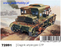 Mirage 72891 - C7P - Polish heavy artillery tractor 1:72