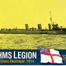 Combrig 70641 HMS Legion L-Class Destroyer, 1914 1/700