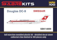 Sabre Kits SBK14009 Douglas DC-9-30 Swiss ex-Fly, new decals 1/144