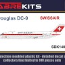 Sabre Kits SBK14009 Douglas DC-9-30 Swiss ex-Fly, new decals 1/144