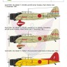 Art Scale 200-D72033 Aichi D3A1 Val part 2 Pearl Harbor raid December 7., 1941. Catalog no. 200-D72033 1/72