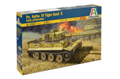 Italeri 06557 Танк PZ. KPFW. VI TIGER AUSF. E 1/35