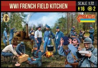 Strelets STR29272 WWI French Field Kitchen 1/72