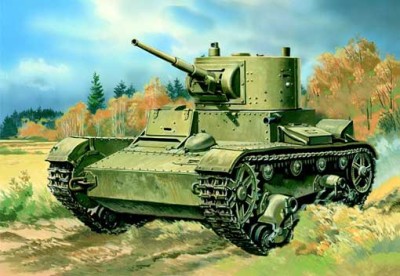 UniModel UMM-72630 Легкий танк Т-26 1933 г. 1/72