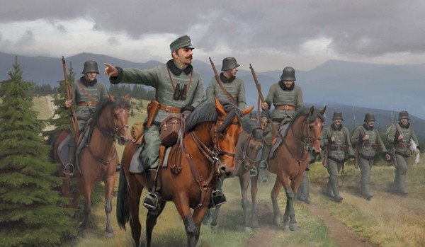 Strelets STR07472 Austro-Hungarian Honved Cavalry WWI 1/72