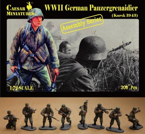 Caesar Miniatures H7715 German Panzergrenadier (Kursk 1943) (WWII) 1/72