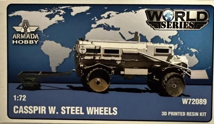 Armada Hobby W72089 CASSPIR with steel wheels (3D resin kit) 1/72