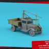 Armory AR14202 AS-1 Soviet WWII airfield starter on GAZ-AA chassis plastic injected kit w/PE parts 1/144