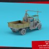 Armory AR14202 AS-1 Soviet WWII airfield starter on GAZ-AA chassis plastic injected kit w/PE parts 1/144