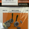 Eduard 648713 BRASSIN SBD-5 wheels (ACCUR.M./REV) 1/48