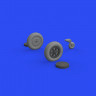 Eduard 648713 BRASSIN SBD-5 wheels (ACCUR.M./REV) 1/48