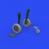 Eduard 648713 BRASSIN SBD-5 wheels (ACCUR.M./REV) 1/48
