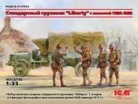 ICM 35652 Стандартный грузовик Liberty с пехотой США І МВ 1/35