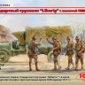 ICM 35652 Стандартный грузовик Liberty с пехотой США І МВ 1/35
