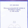 QuickBoost QB48832 Bf 109G-6 position lights (TAM) 1/48