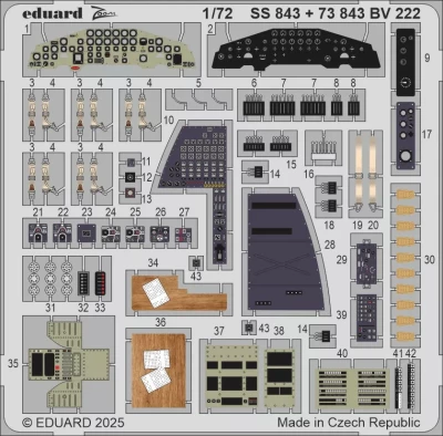Eduard SS843 BV 222 (REV) 1/72