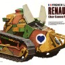 Takom 1001 Французский лёгкий танк Renault FT 1/16
