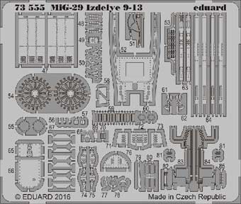 Eduard 73555 MiG-29 Izdelye 9-13 1/72