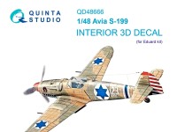 Quinta studio QD48666 Avia S-199 (Eduard) 1/48