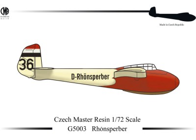 CZECHMASTER CMRG72003 1/72 Rhoensperber