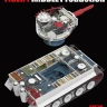 RFM 5152 Немецкий тяжёлый танк TIGER I MID. PRODUCTION 2IN1 W/CLEAR PARTS & FULL INTERIOR & WORKABLE TRACKS 5154+2076) 1/35