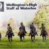Waterloo 1815 WLAP101 Wellington High Staff at Waterloo. 6 mounted figures on 6 horse. (these are metal not plastic or resin) 1/72