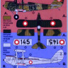 Kora Model NDT72017 DH.60M Metal Moth Danish Service декали декали 1/72