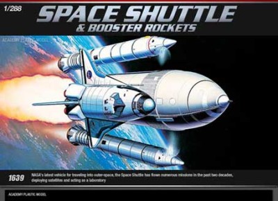Academy 12707 Космический корабль Shuttle &amp; Booster Rocket 1/288
